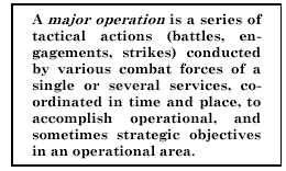 A major operation ...