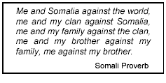 Somali Proverb