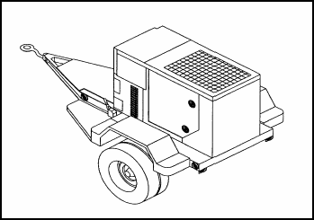 Figure 4-25. Trailer Mounted Auxiliary Generator