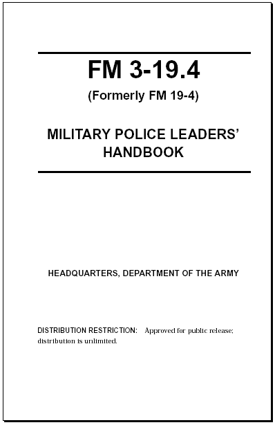 FM3-19.4 Cover