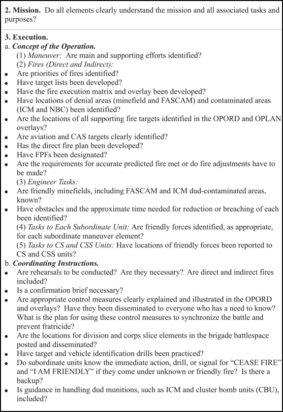 Figure E-3. Fratricide prevention checklist (continued)