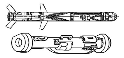 Figure G-2. Launch tube assembly and missile.
