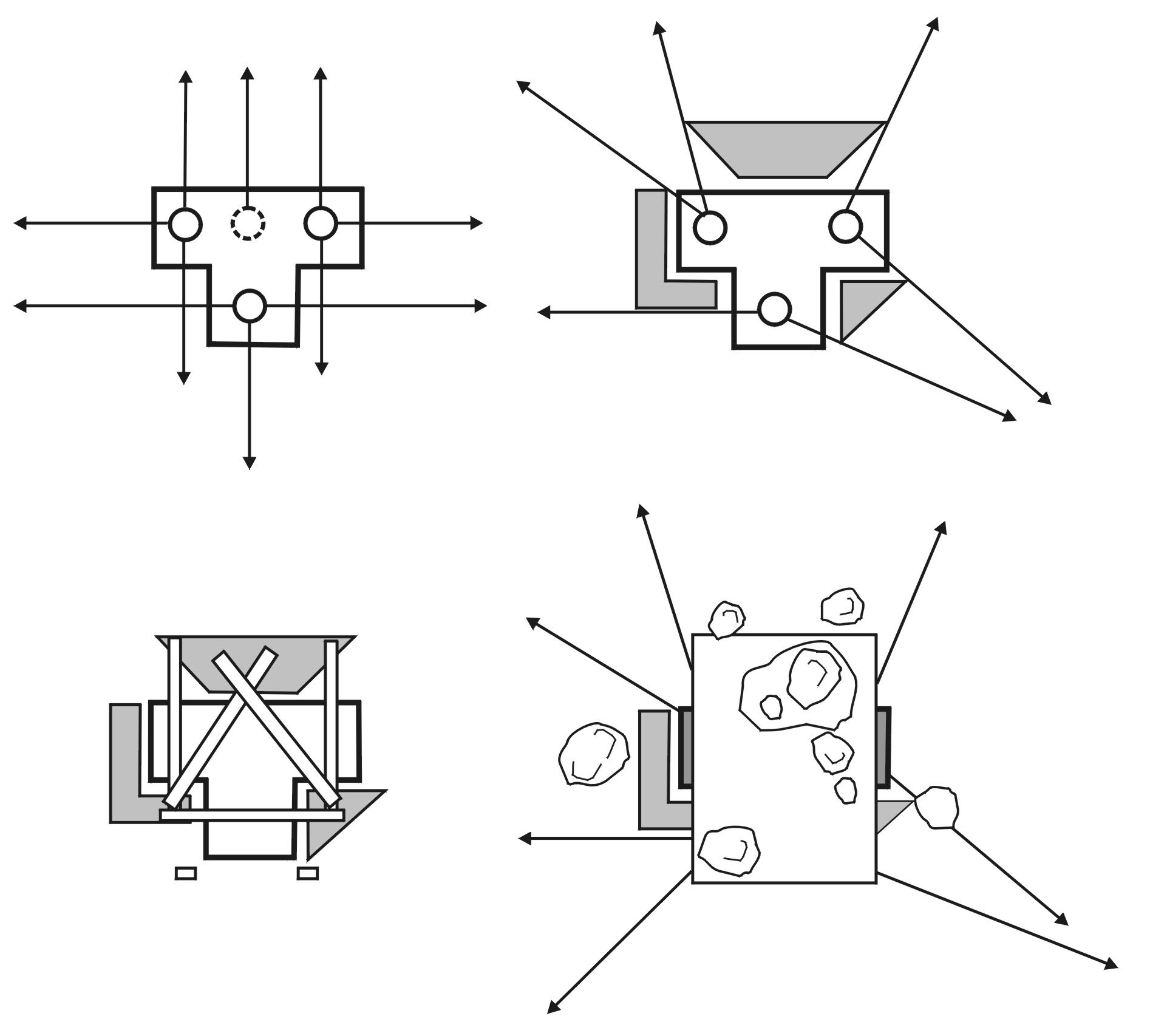 Figure D-16. Three-soldier T-position.