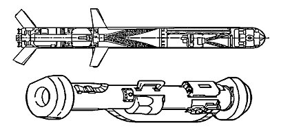 Figure F-2. Launch tube assembly and missile.