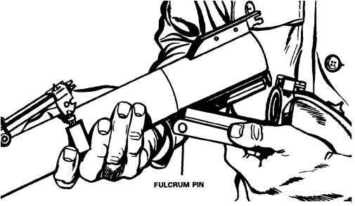 Figure A-10. Removing or installing the barrel group.