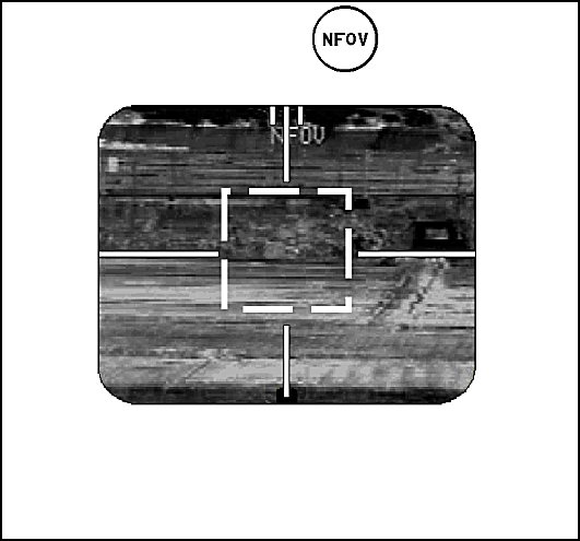 Figure E-26. Infrared clutter-background T pattern matches target T pattern.