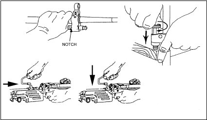 Figure 1-28. Replacement of the barrel group.