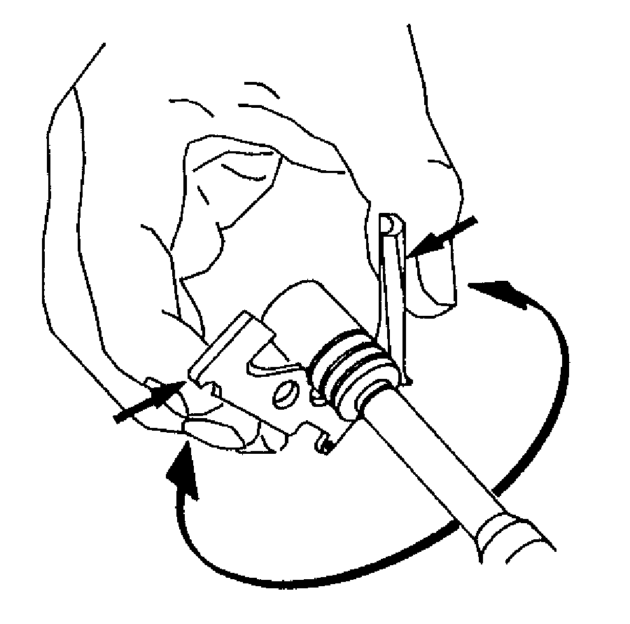Figure 1-23. Cleaning of the grooves of the piston.