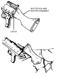 Figure 3-11. Removal of buttstock