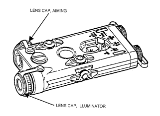 Figure G-16. Installing the lens caps.
