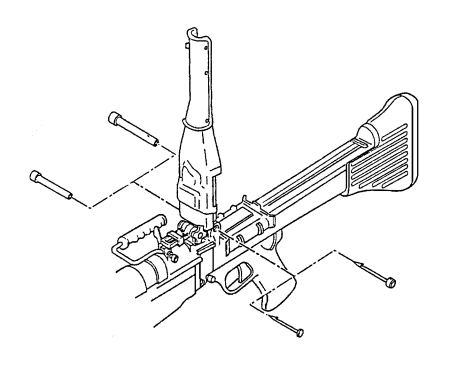 Figure G-31. M60 hinge pin replacement.
