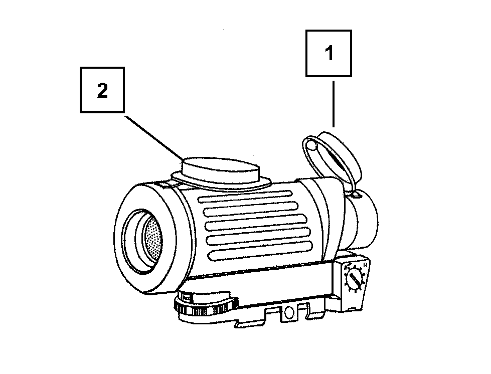 Figure G-43. Stowing the lens covers.