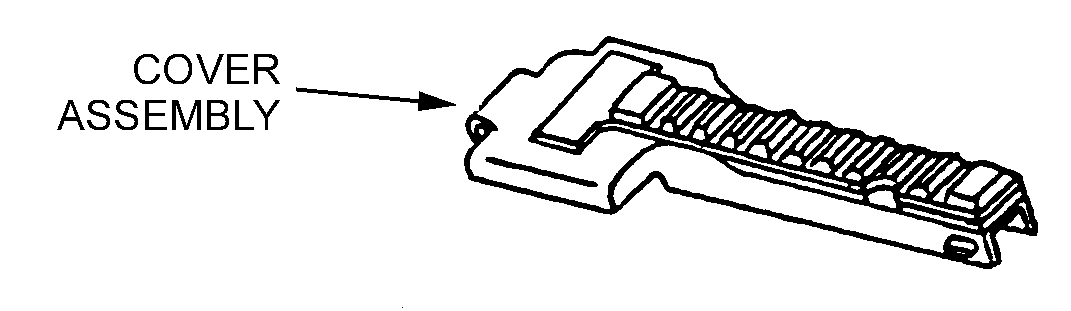 Figure G-59. Rail mount on the M240B.