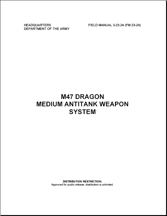 FM 3-23.24 Cover