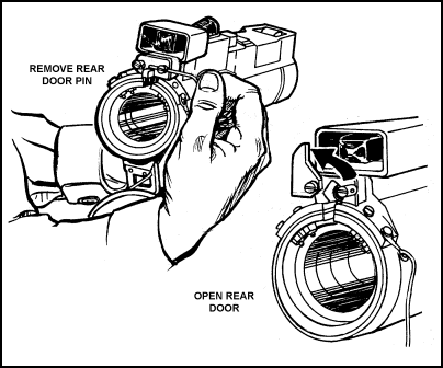 Figure B-3. Loading the LAW subcaliber launcher.