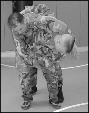 Figure 5-13. Hip throw, step 1.