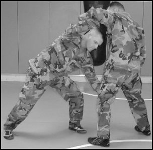 Figure 5-35. Single leg attack.