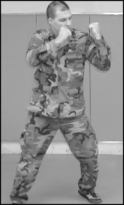 Figure 6-5. Lead hand uppercut, step 2.