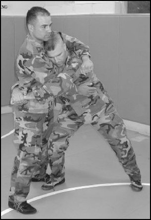 Figure 5-9. Basic takedown, step 1.