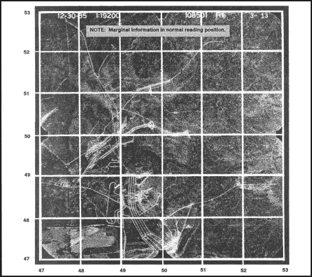 Figure 8-16. Point designation grid.