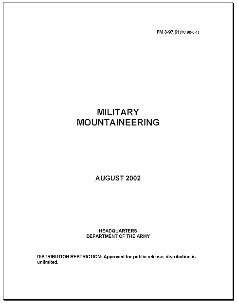 FM 3-97.61 Cover