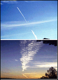 Figure 1-11. Contrails.