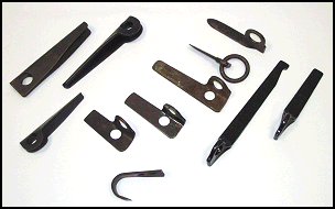 Figure 3-13. Various pitons.