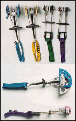 Figure 3-17. Spring-loaded camming devices.