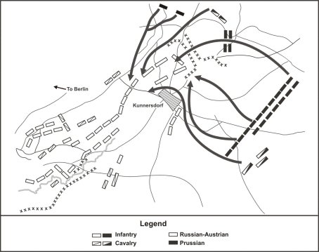 Map 2-2. Kunersdorf
