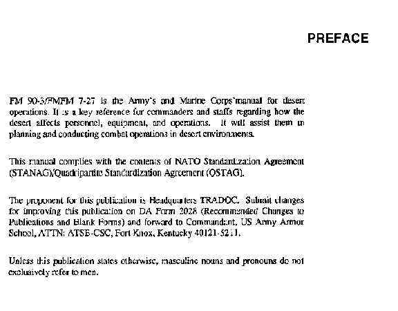 FM 90-3: Desert Operations -  Preface<>
</div>

      <style type=