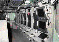 Photo of The Command and Control System module (CCSM) workstations.