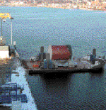 Photo of the Electric Boat in Groton, CT. (caption follows)