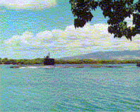 Photo of the USS Columbia.