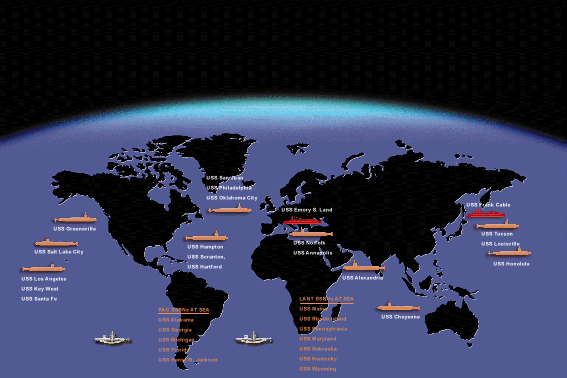submarine forward presence