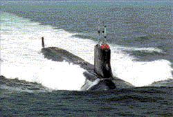 USS Seawolf, caption follows