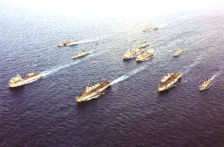 The Amphibious Task Group arrives in the Gulf