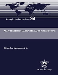 Army Professional Expertise and Jurisdictions - cover