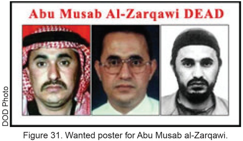 Figure 31. Wanted poster for Abu Musab al-Zarqawi.