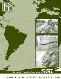 2009 Key Strategic Issues List - Cover