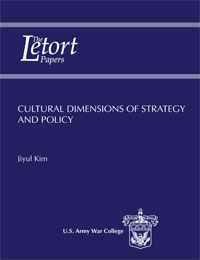 Cultural Dimensions of Strategy and Policy - Cover