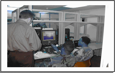 Photo of leaders conducting Delta sustainment training in the MSTF