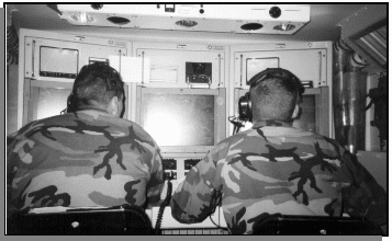 Photo of soldiers conducting imagery analysis