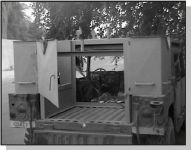 Figure 2. 4-seat HMMWV (rear view)