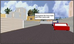Graphic - BF looking toward Wazir Street and target house.