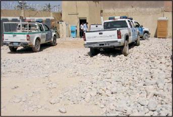 Figure 3-1a. The consequences of a poorly-written PWS for a gravel parking area.