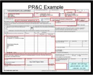 Graphic showing Sample DA Form 3953