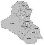 Graphic showing map of Geographic distribution of private bank branches with EFT capability