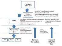 Graphic showing diagram of Assessment at division level