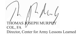 CALL Director signature