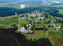 Photo showing MUTC is a secluded, self-contained community located in south central Indiana